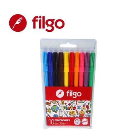 Marcadores Filgo Pinto 2220 10 colores -2