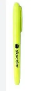 Resaltador Skycolor Fino Fluor Naranja