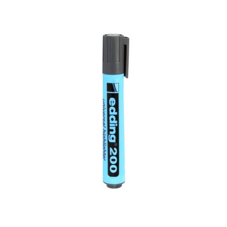 Resaltador Edding 200 Grueso Celeste -2